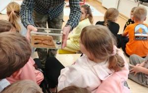 Uczniowie klas I-III podczas warsztatów przyrodniczych (14)
